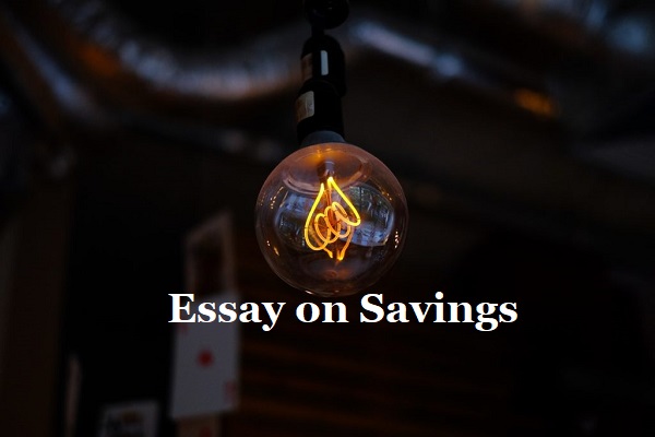essay on saving time